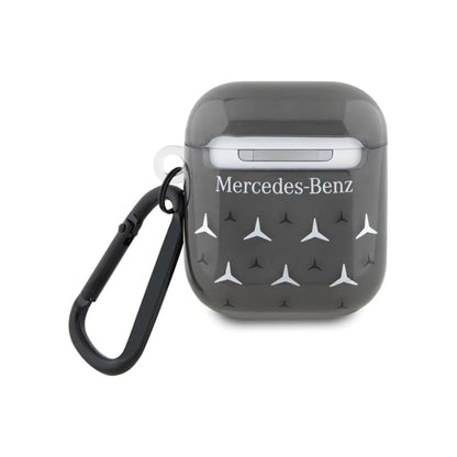 Mercedes Large Star Pattern Case, Schwarz – AirPods 1/2 Gen