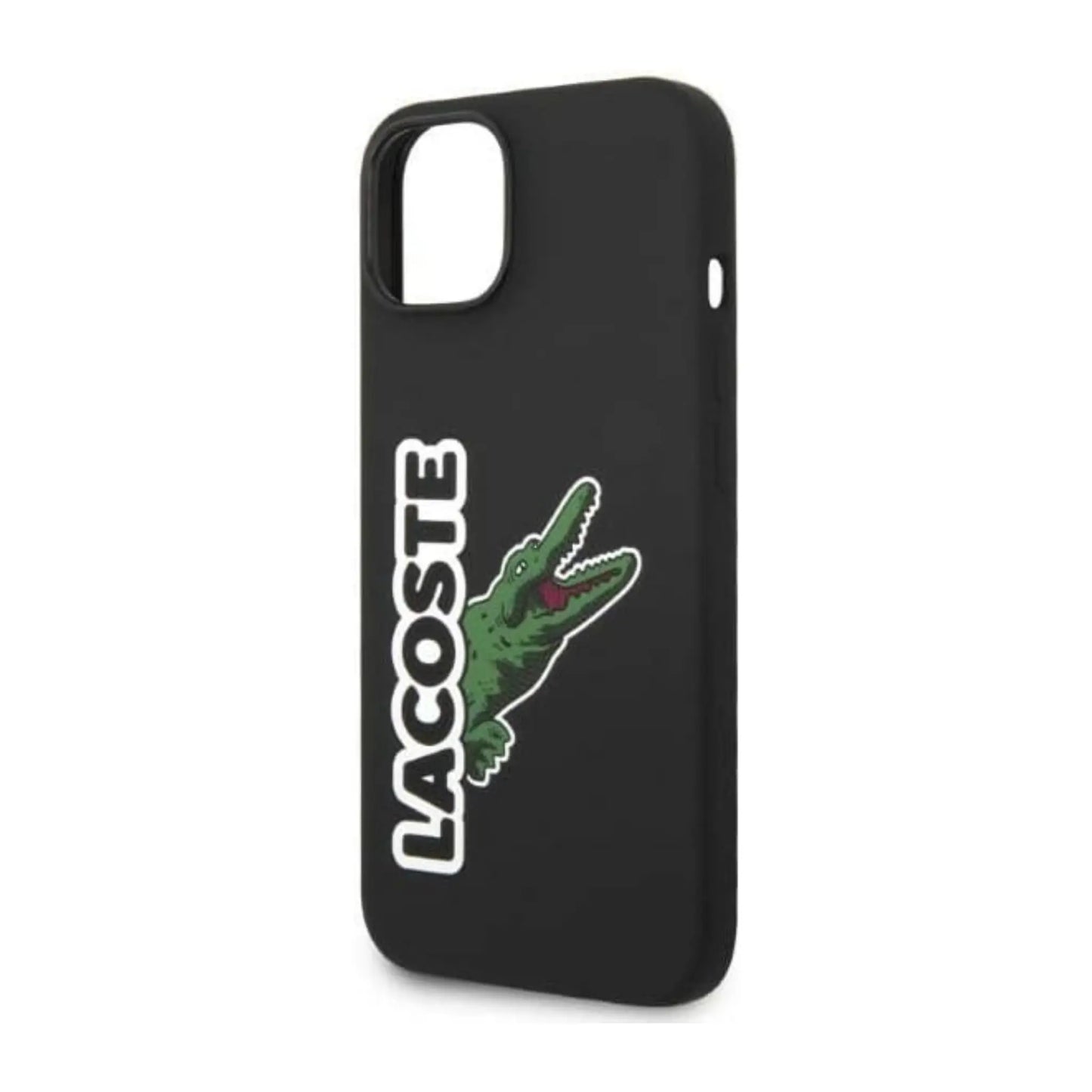 Lacoste Hülle Hardcase Silicone Head Crocodile Schwarz – iPhone 14 Plus