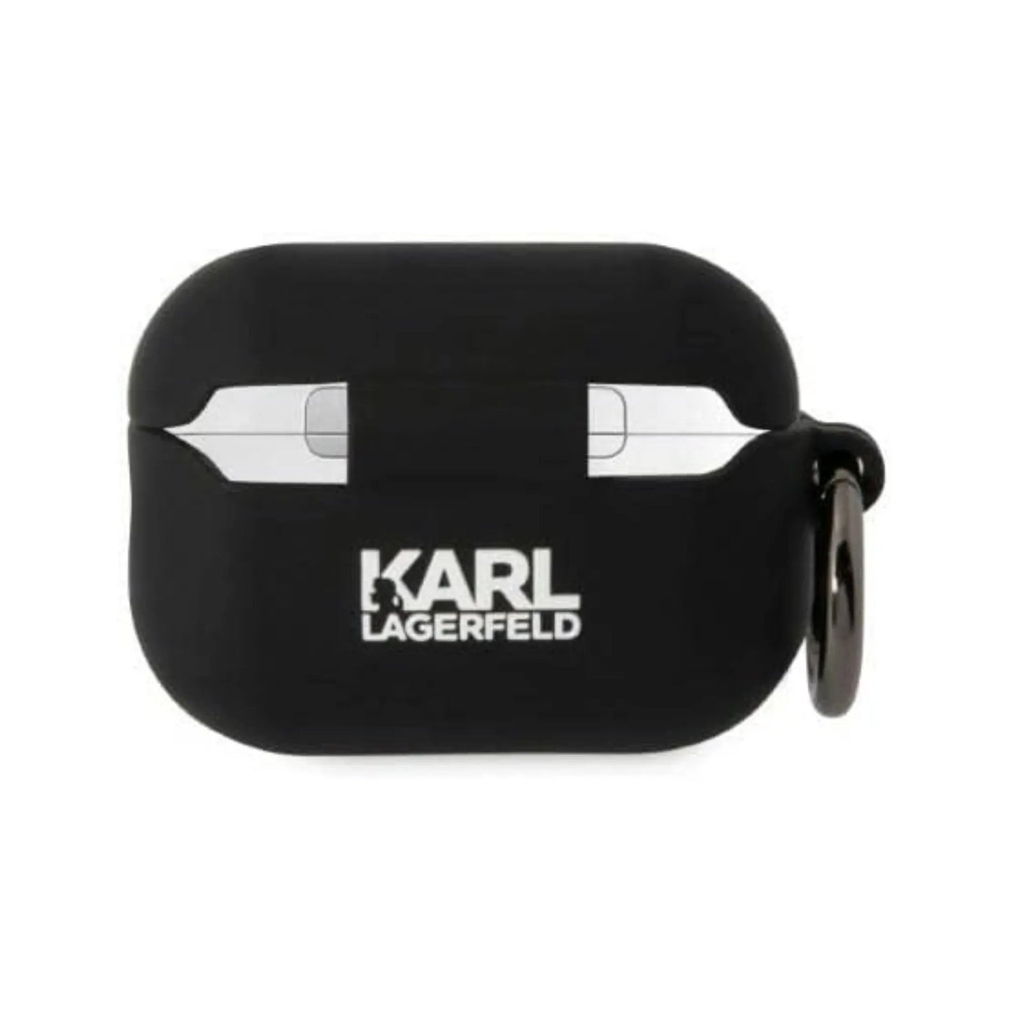 Karl Lagerfeld Hülle Silicone 3D Karl Head Schwarz – Für AirPods Pro 2