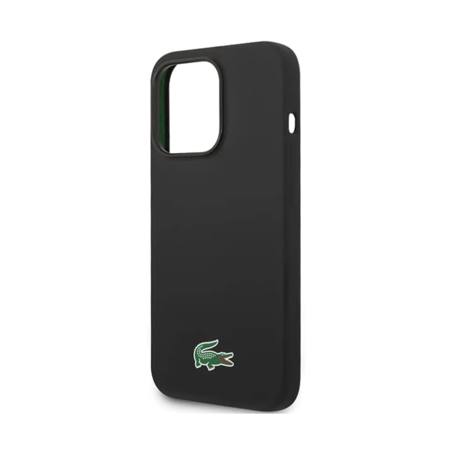 Lacoste Hülle LCHMP14XSLOK Silicone Schwarz – iPhone 14 Pro Max