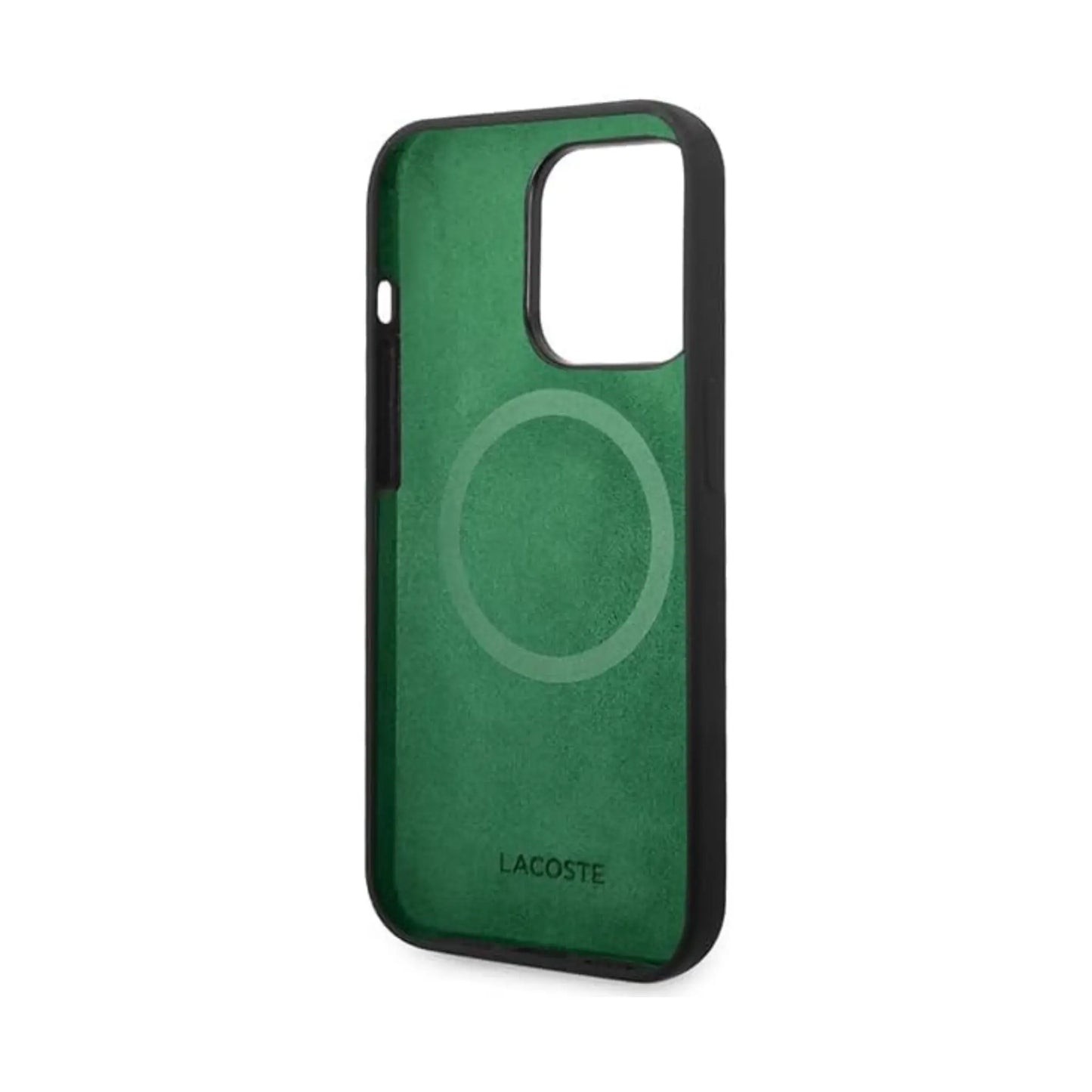 Lacoste Hülle LCHMP14XSLOK Silicone Schwarz – iPhone 14 Pro Max