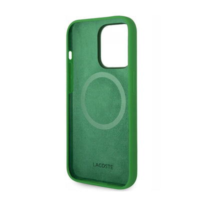 Lacoste Hülle Silikon Back Cover Grün – iPhone 14 Pro Max