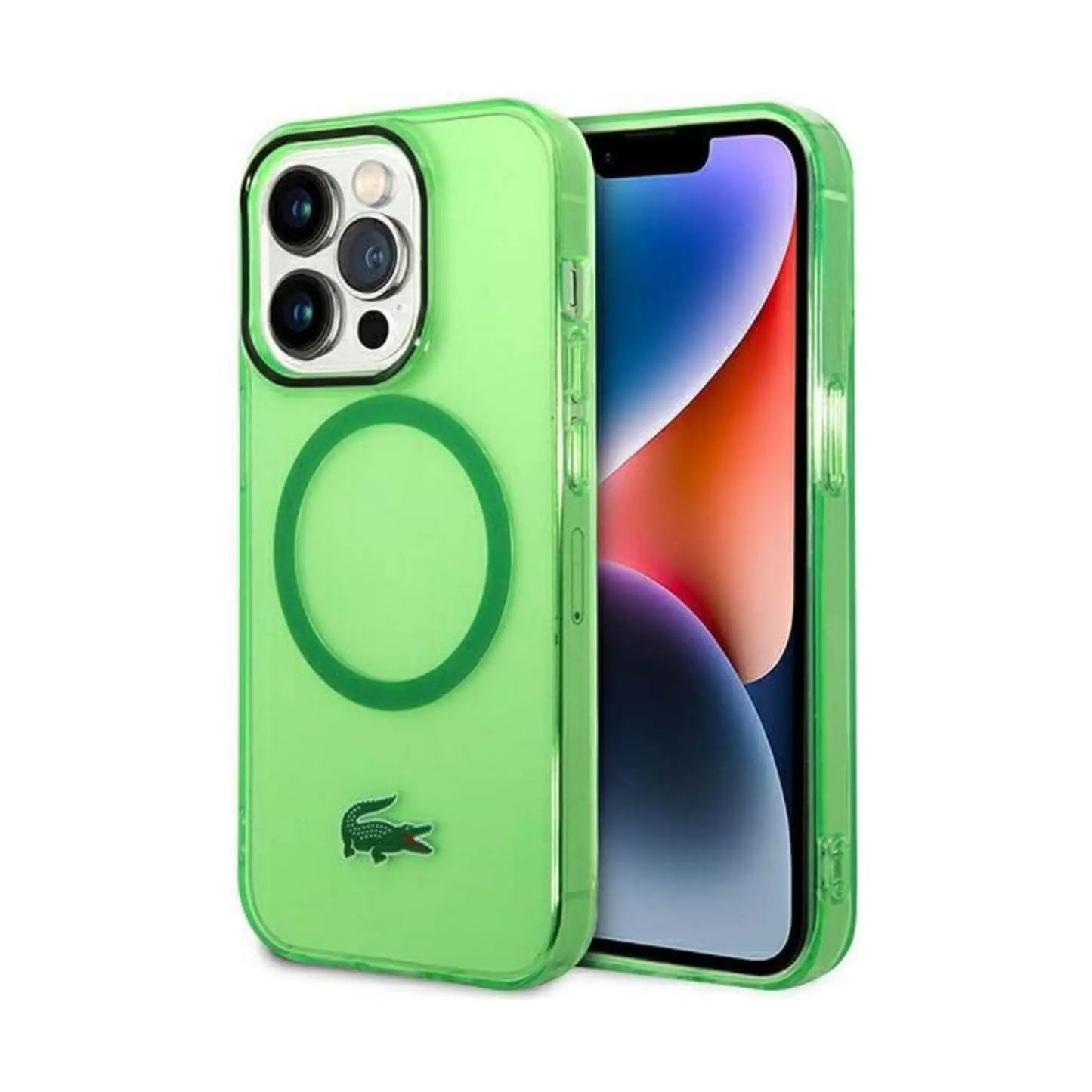 Lacoste Hülle MagSafe Kompatibel Grün – iPhone 14 Pro Max
