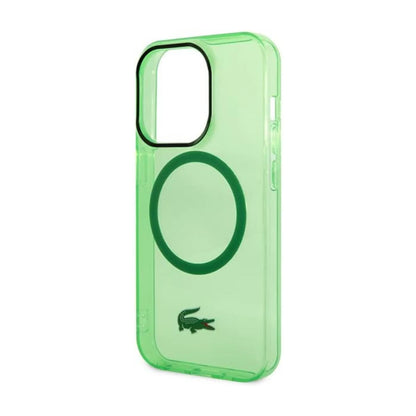 Lacoste Hülle MagSafe Kompatibel Grün – iPhone 14 Pro Max