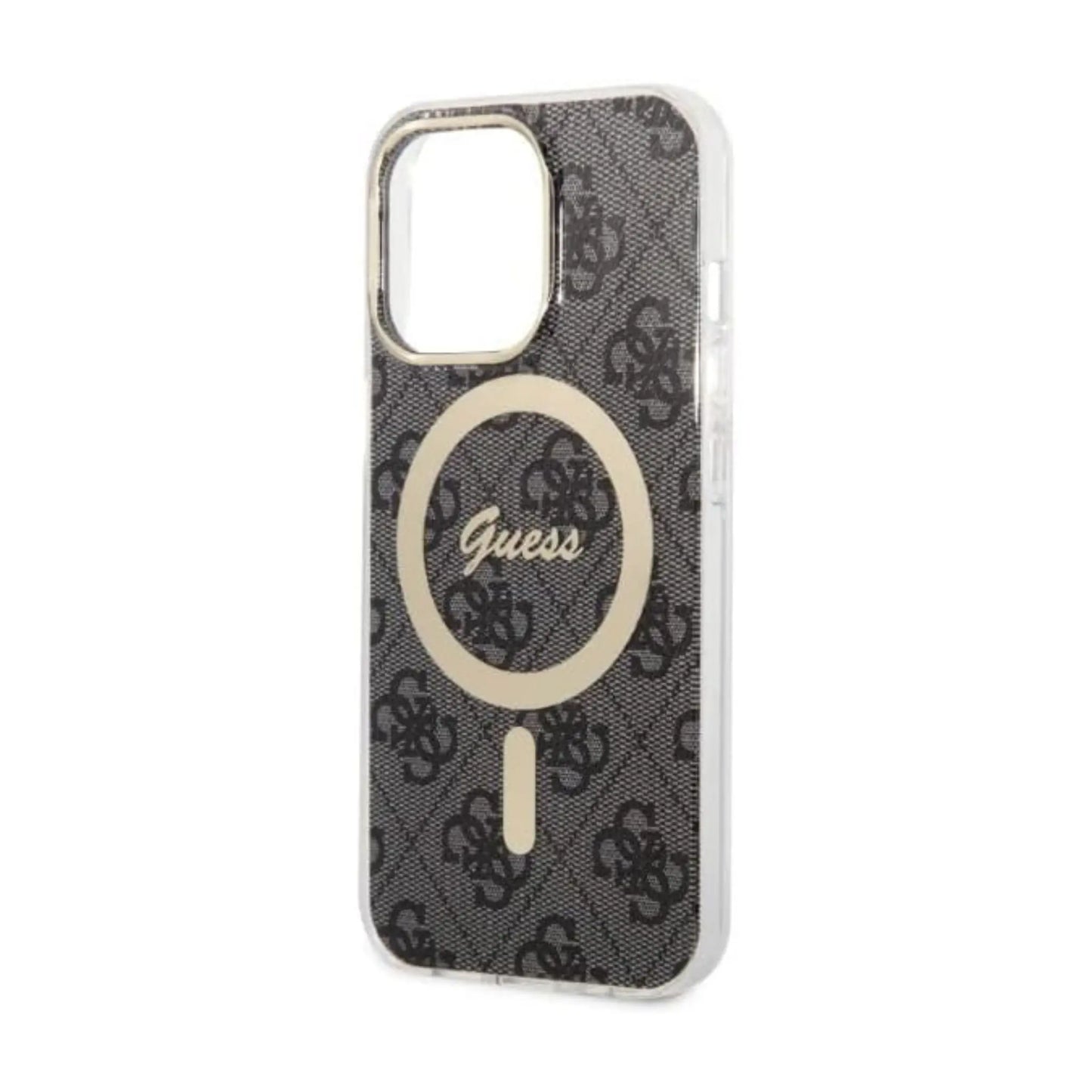 Guess Bundle Pack MagSafe 4G Schwarz-Gold - iPhone 13 Pro