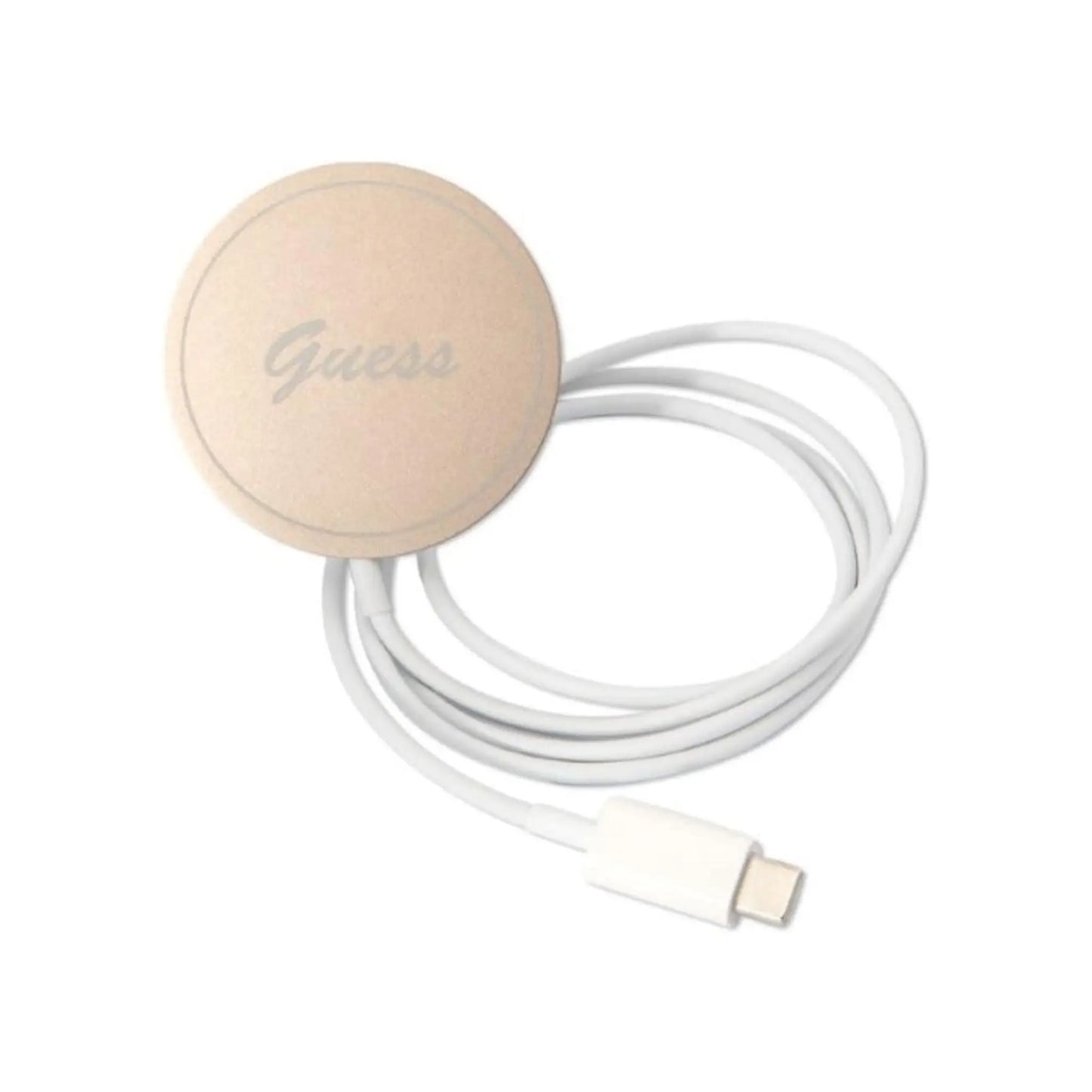 Guess 4G Bundle Pack MagSafe Case & Charger, Braun/Gold – iPhone 14 Pro