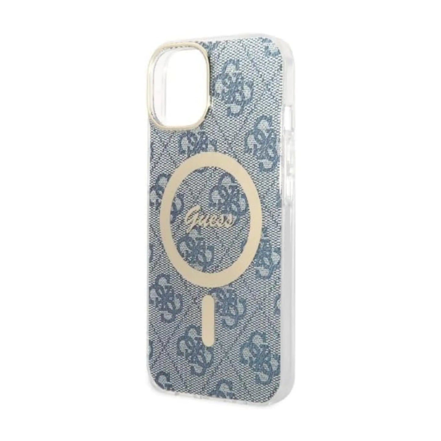Guess Bundle Pack Hülle 4G Für Magsafe Blau Gold - iPhone 14