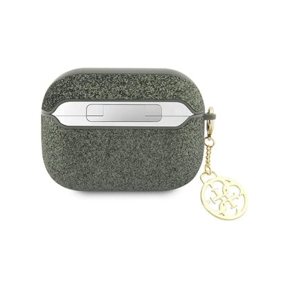 Guess AirPods Pro 2 Hülle, Grün – 4G Glitter Flake