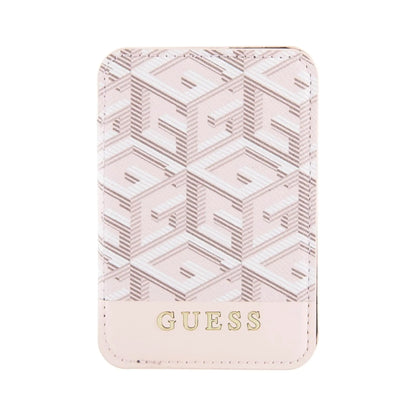 Guess Kartenhalter MagSafe G Cube Stripe Pink - Wallet