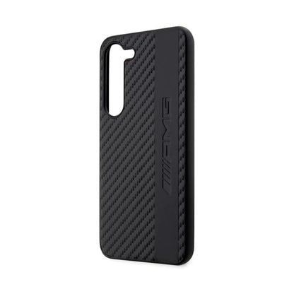 AMG Hülle Carbon-Streifen Prägung Schwarz – Galaxy S23