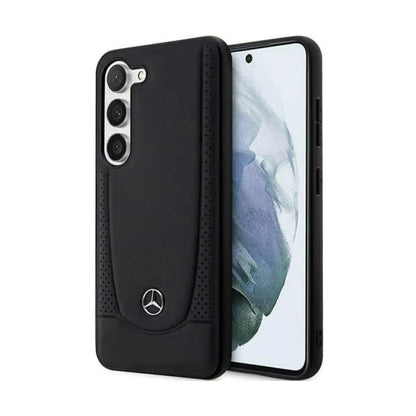 Mercedes Hülle Leder Urban Line Schwarz – Galaxy S23