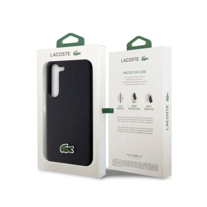 Lacoste Hülle Petit Pique Logo Schwarz – Galaxy S23 Plus