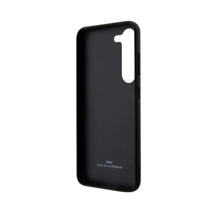 BMW Galaxy S23 Hülle, Schwarz – Textured & Stripe Hardcase