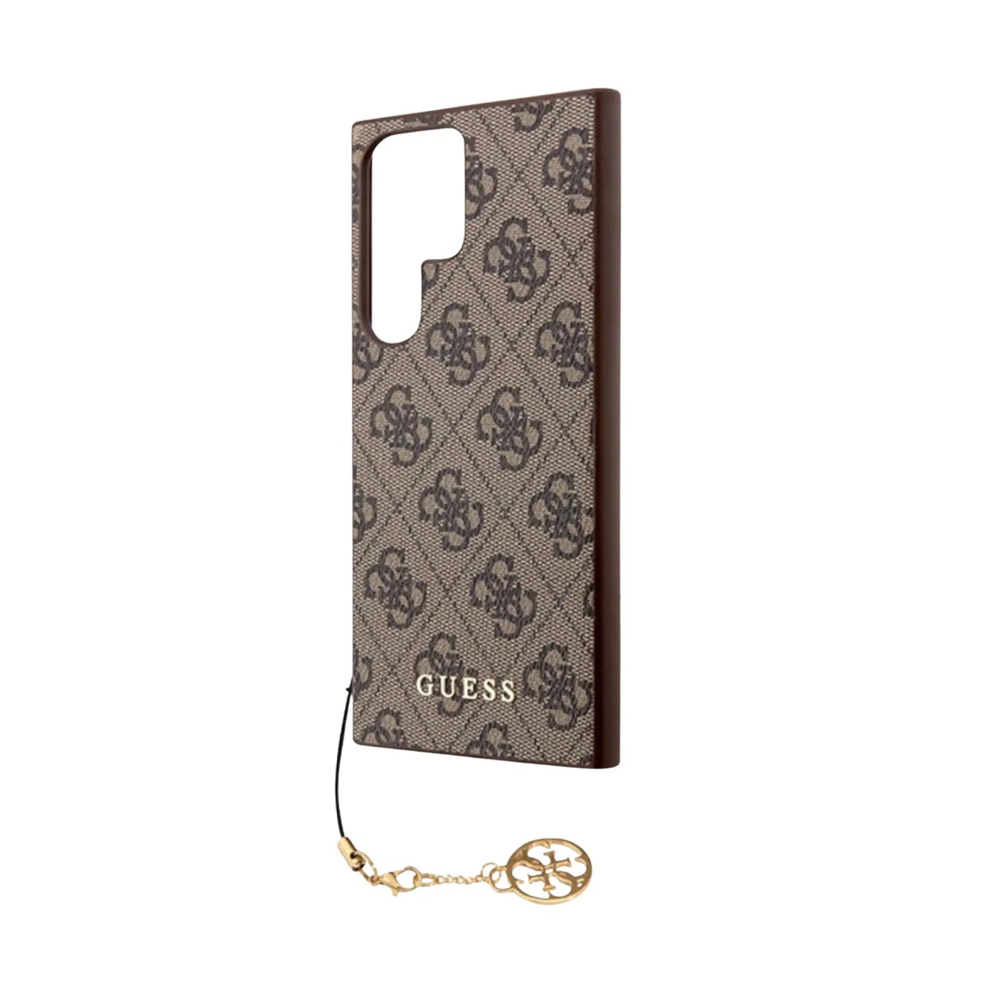 Guess 4G Charms Hülle Braun – Galaxy S23 Ultra