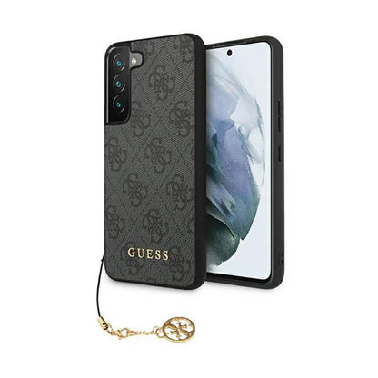 Guess Hülle 4G Charms Collection Grau – Galaxy S23