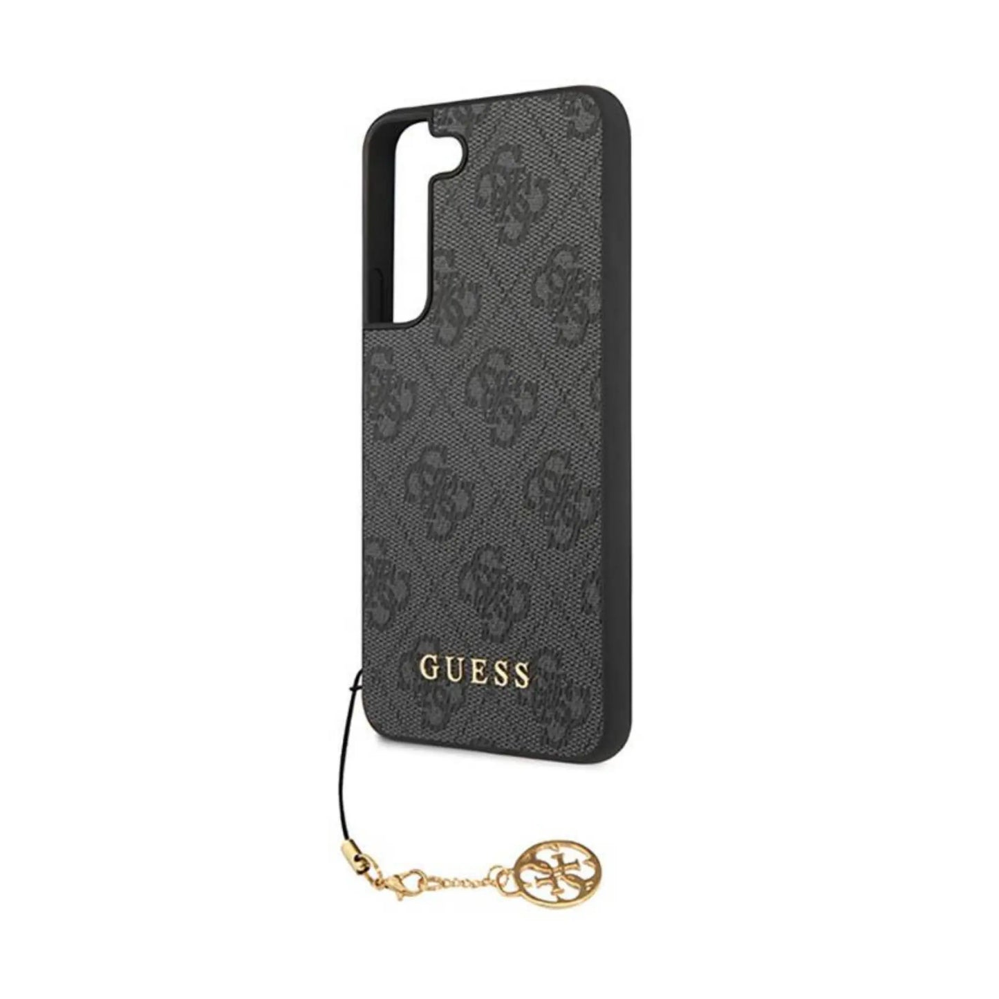 Guess Hülle 4G Charms Collection Grau – Galaxy S23