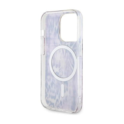 Guess Hülle Leopard MagSafe Pink - iPhone 14 Pro Max