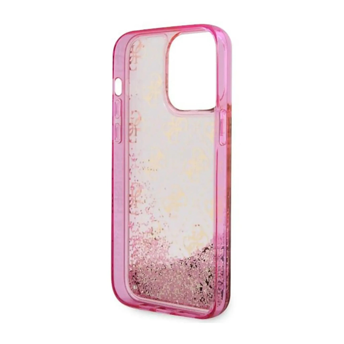 Guess Liquid Glitter 4G Hülle Pink – iPhone 14 Pro