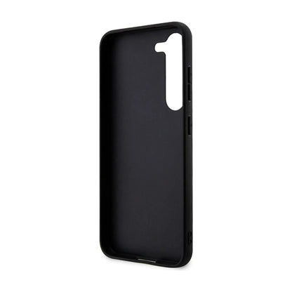 Guess 4G Metal Logo Case, Schwarz – Galaxy S23
