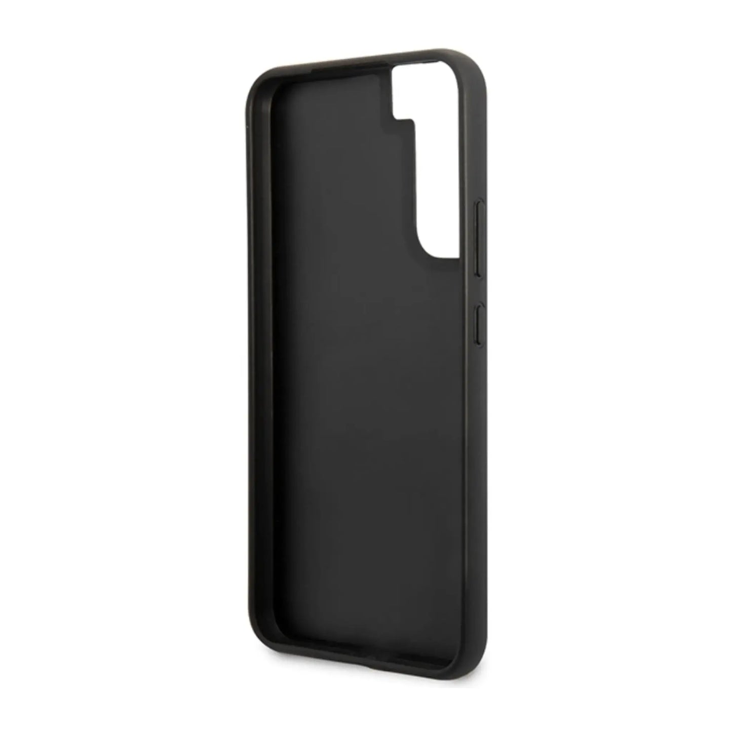 Guess GUHCS23MG4GFGR 4G Metal Gold Logo Case, Grau – Galaxy S23+
