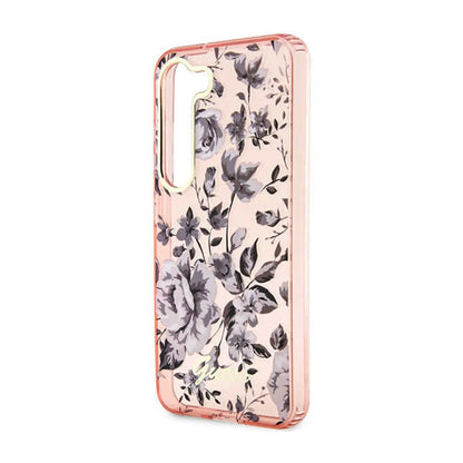 Guess GUHCS23SHCFWSP Flower Collection Case, Pink – Galaxy S23