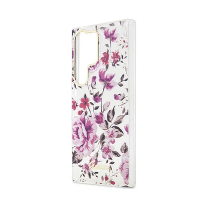 Guess Hülle GUHCS23LHCFWST Weiß - Galaxy S23 Ultra