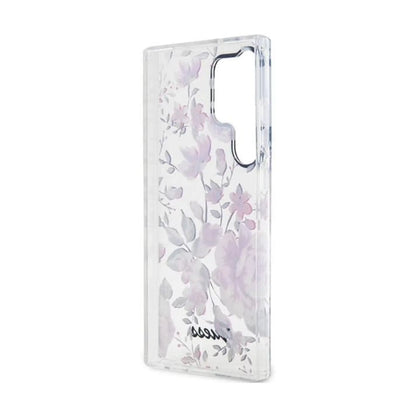 Guess Hülle GUHCS23LHCFWST Weiß - Galaxy S23 Ultra