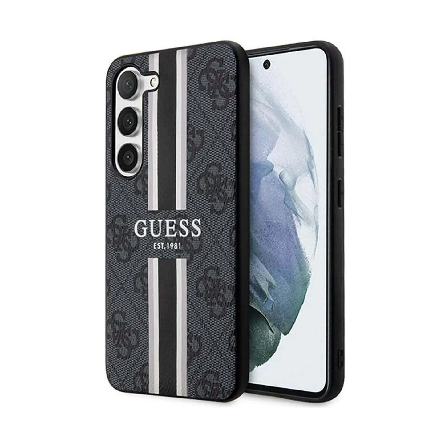 Guess Hülle GUHCS23SP4RPSK Schwarz - Galaxy S23