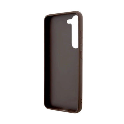 Guess Hülle 4G Printed Stripe Braun – Galaxy S23+