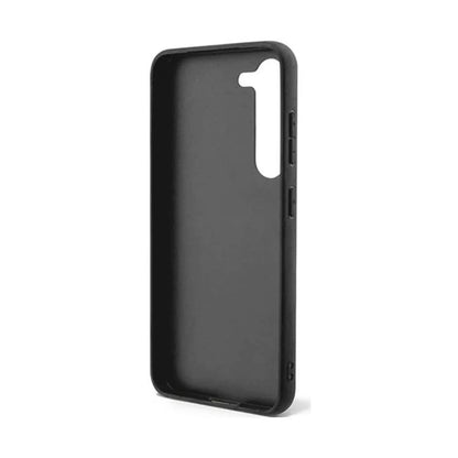 Guess Hülle 4G Bottom Stripe Metal Logo Schwarz - Galaxy S23+