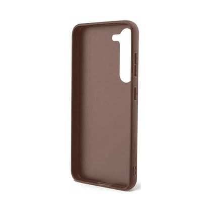 Guess Hülle GUHCS23SG4GLBR Braun - Galaxy S23