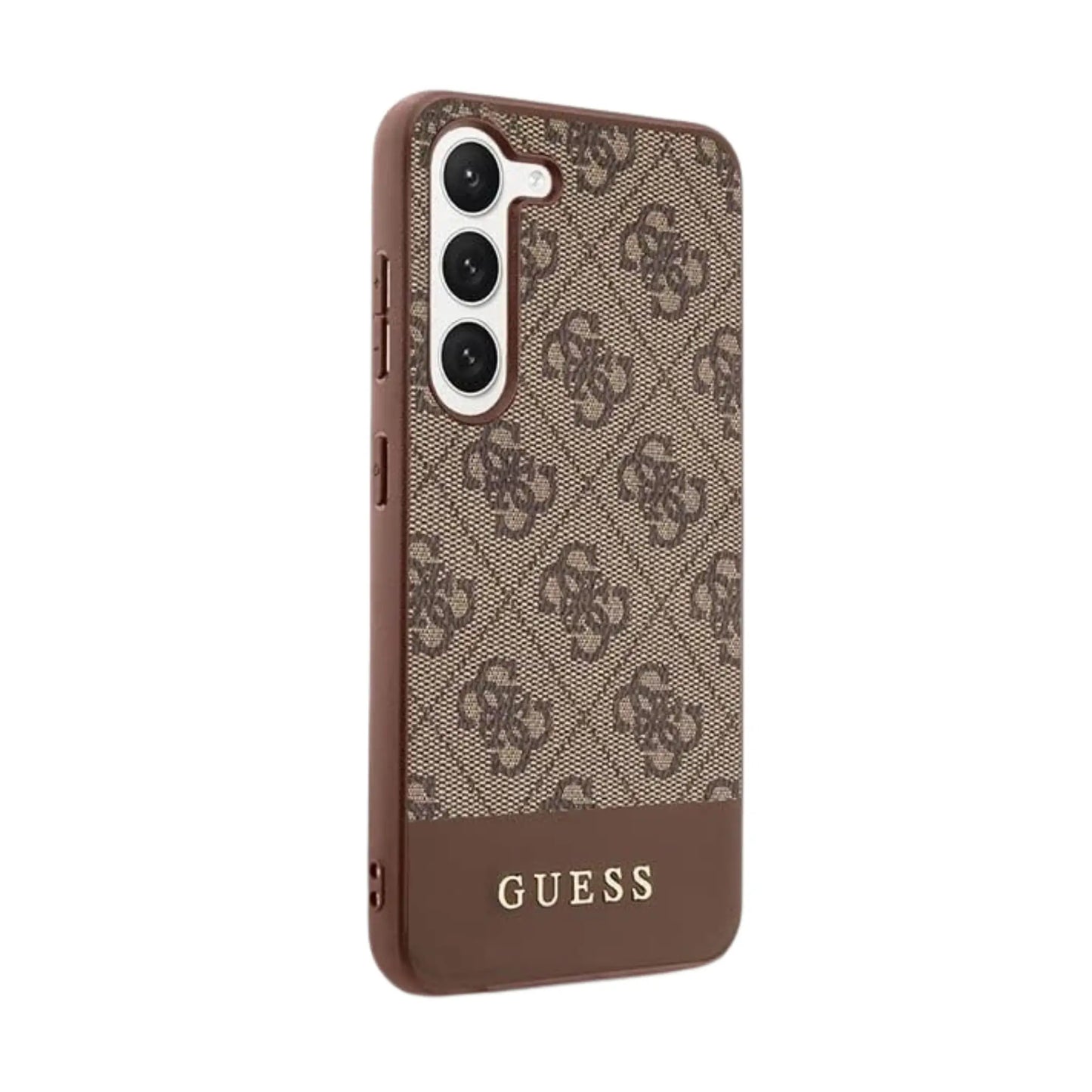 Guess Hülle GUHCS23SG4GLBR Braun - Galaxy S23