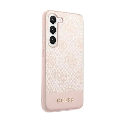 Guess Handyhülle GUHCS23SG4GLPI 4G Stripe Collection Rosa – Samsung Galaxy S23