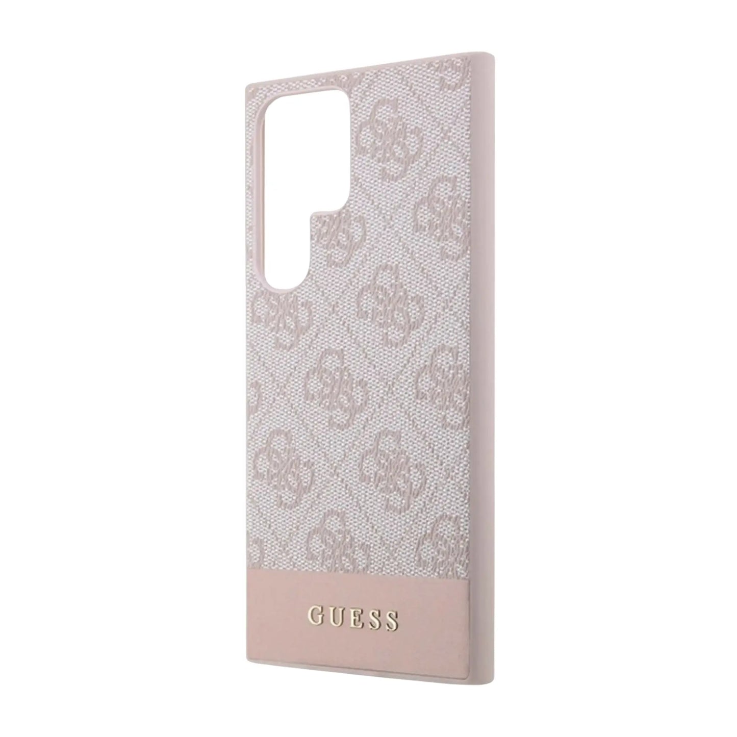 Guess Hülle GUHCS23LG4GLPI 4G Stripe Collection Rosa – Galaxy S23 Ultra