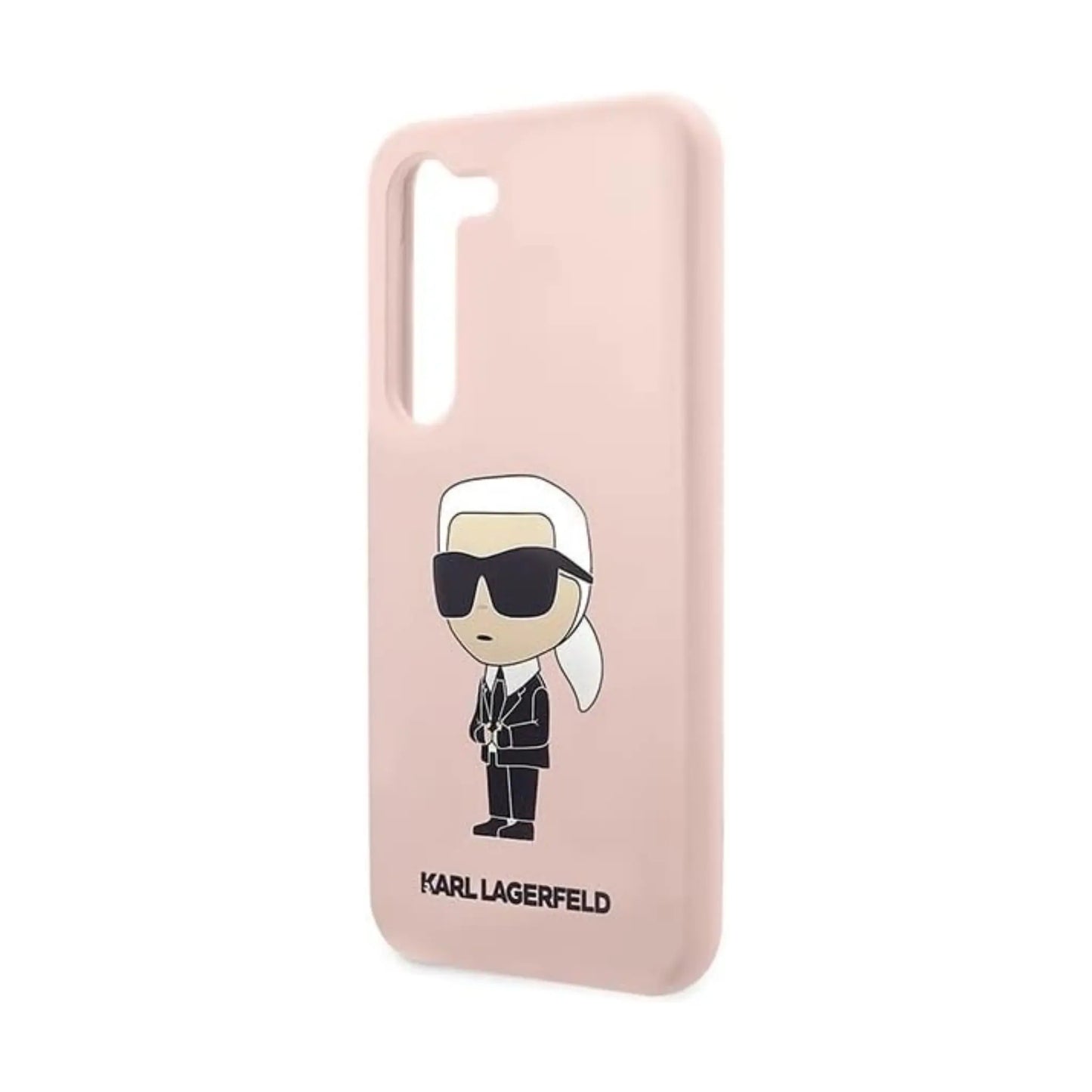 Karl Lagerfeld Silikon NFT Ikonik Case, Rosa - Samsung Galaxy S23