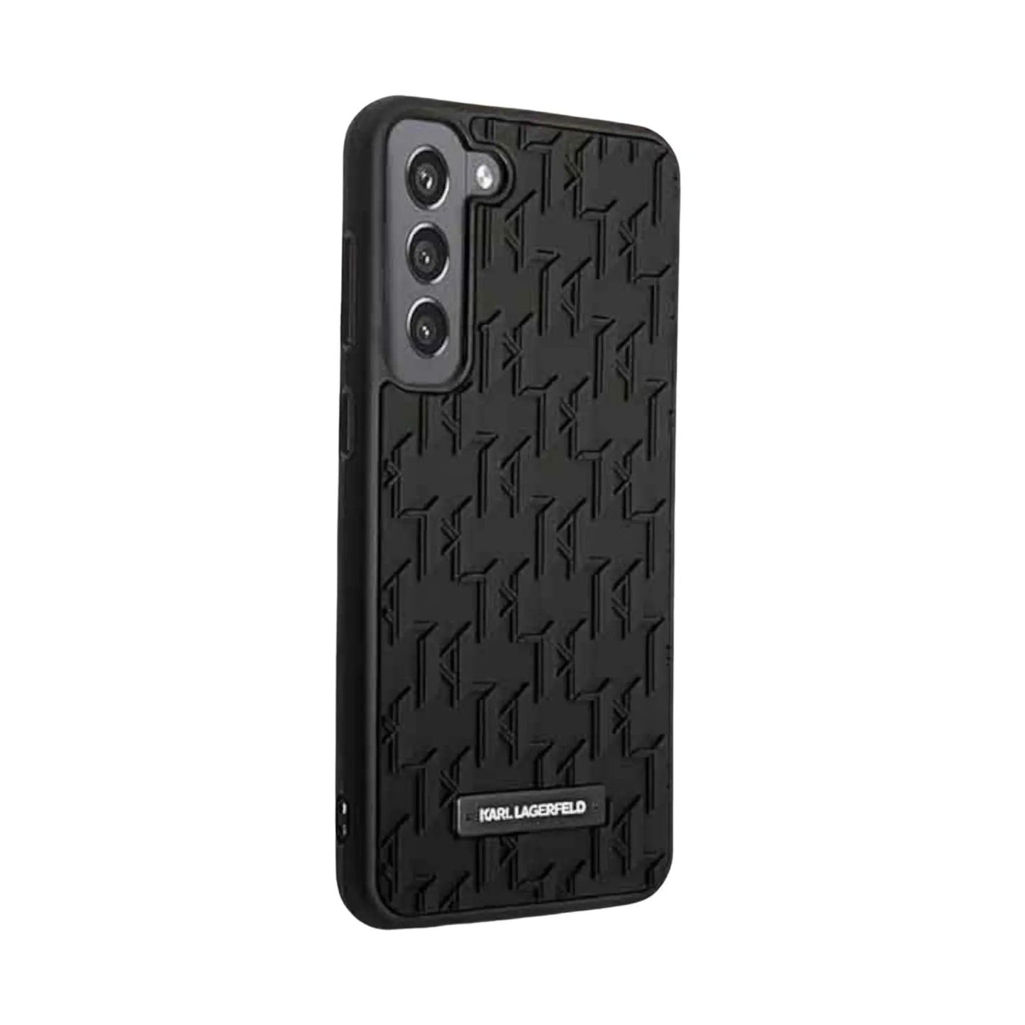 Karl Lagerfeld Hülle KLHCS23SRUPKLPK 3D-Monogramm Schwarz – Galaxy S23