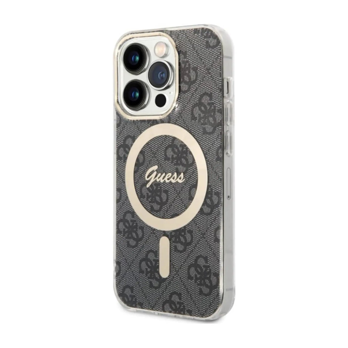 Guess 4G MagSafe Case, Schwarz – iPhone 14 Pro