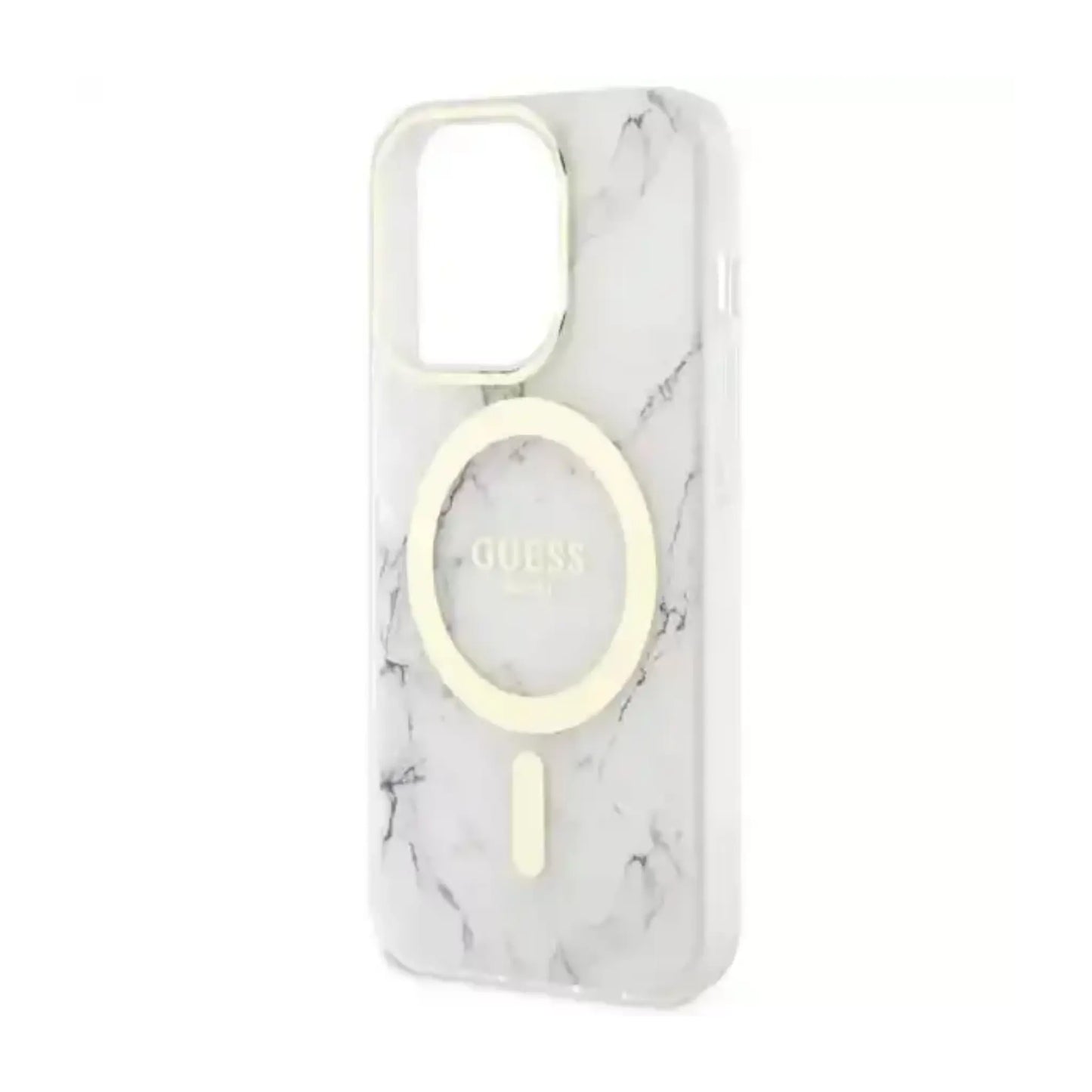Guess Hülle 4G MagSafe Weiß - iPhone 14 Pro