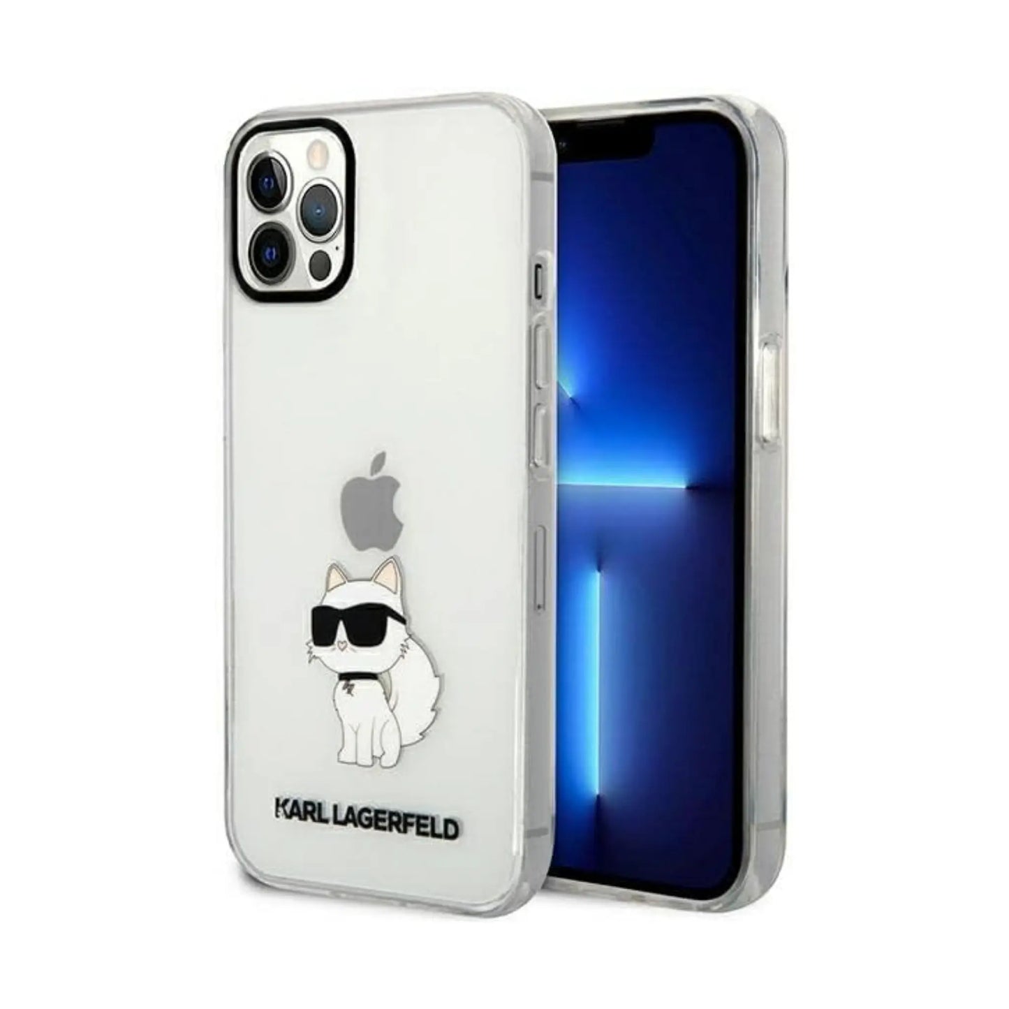Karl Lagerfeld Hülle KLHCP12MHNCHTCT Ikonik Choupette Transparent – iPhone 12/12 Pro