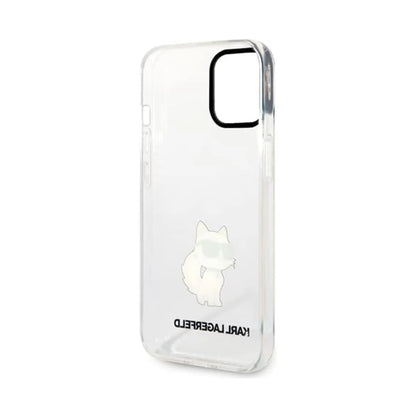 Karl Lagerfeld Hülle KLHCP12MHNCHTCT Ikonik Choupette Transparent – iPhone 12/12 Pro