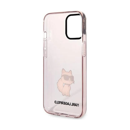 Karl Lagerfeld Hardcase KLHCP12MHNCHTCP, Pink - iPhone 12 / 12 Pro 6,1