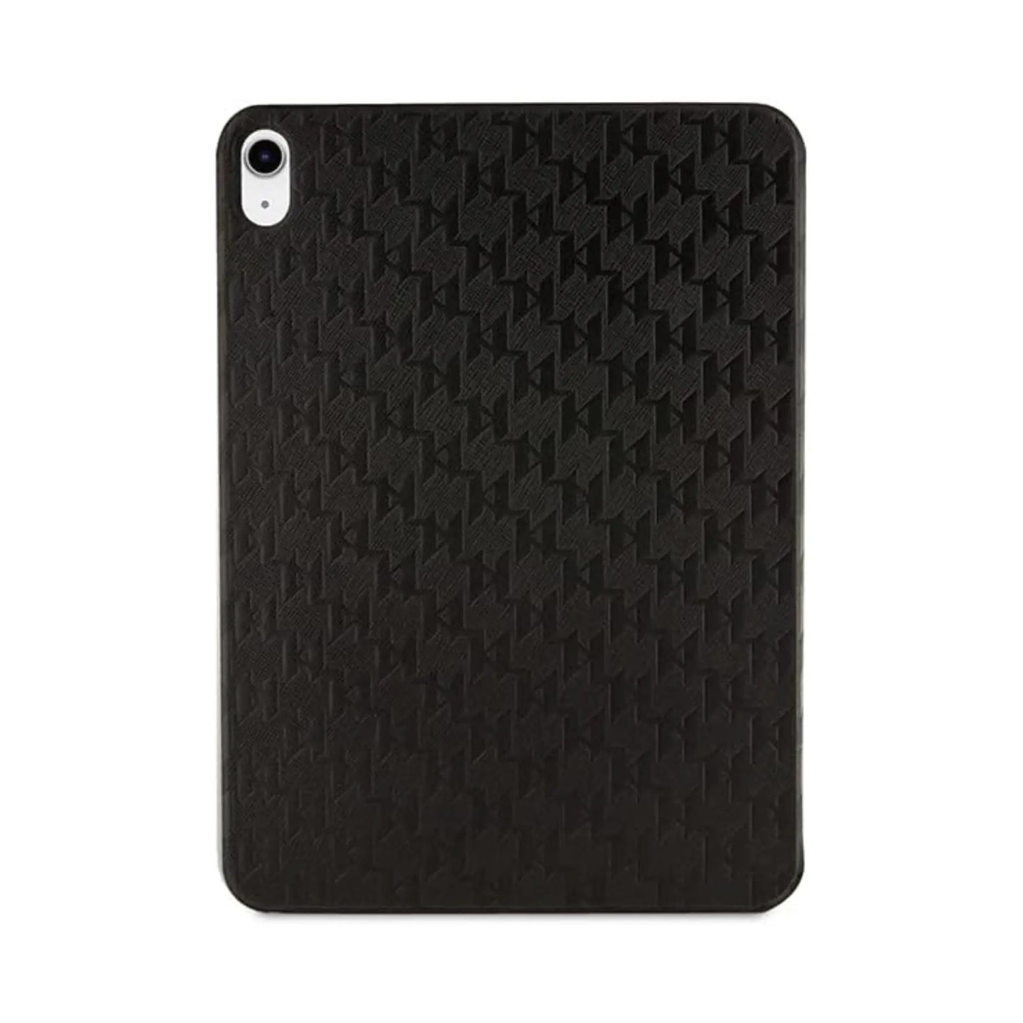 Karl Lagerfeld Saffiano Monogram Icon Etui, Schwarz - iPad 10.9