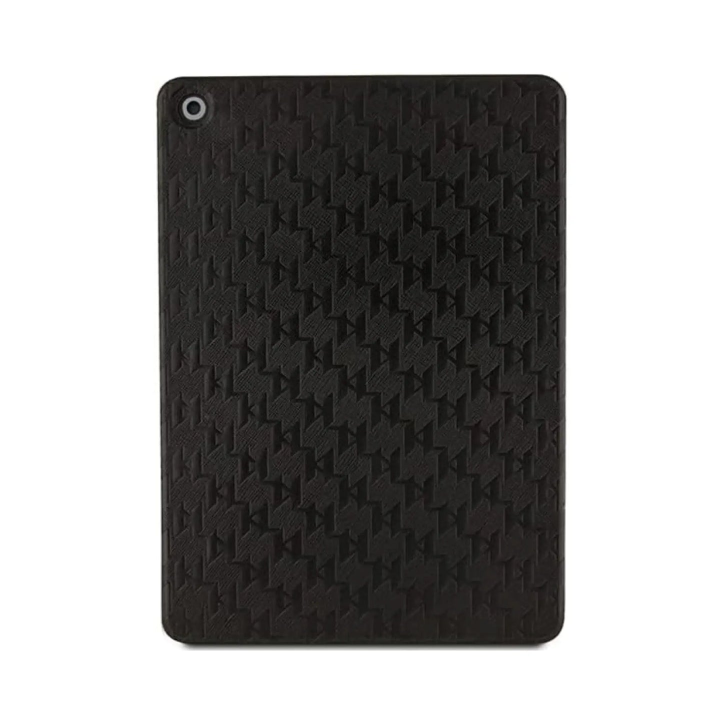 Karl Lagerfeld Hülle Folio Saffiano Monogram NFT Choupette Schwarz – iPad 10.2 (2019–2021)