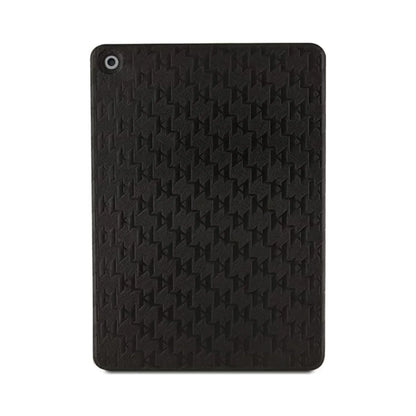 Karl Lagerfeld Hülle Folio Saffiano Monogram NFT Choupette Schwarz – iPad 10.2 (2019–2021)