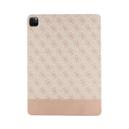 Guess Hülle 4G Stripe Rosa - iPad Pro 12.9 (2022–2020)