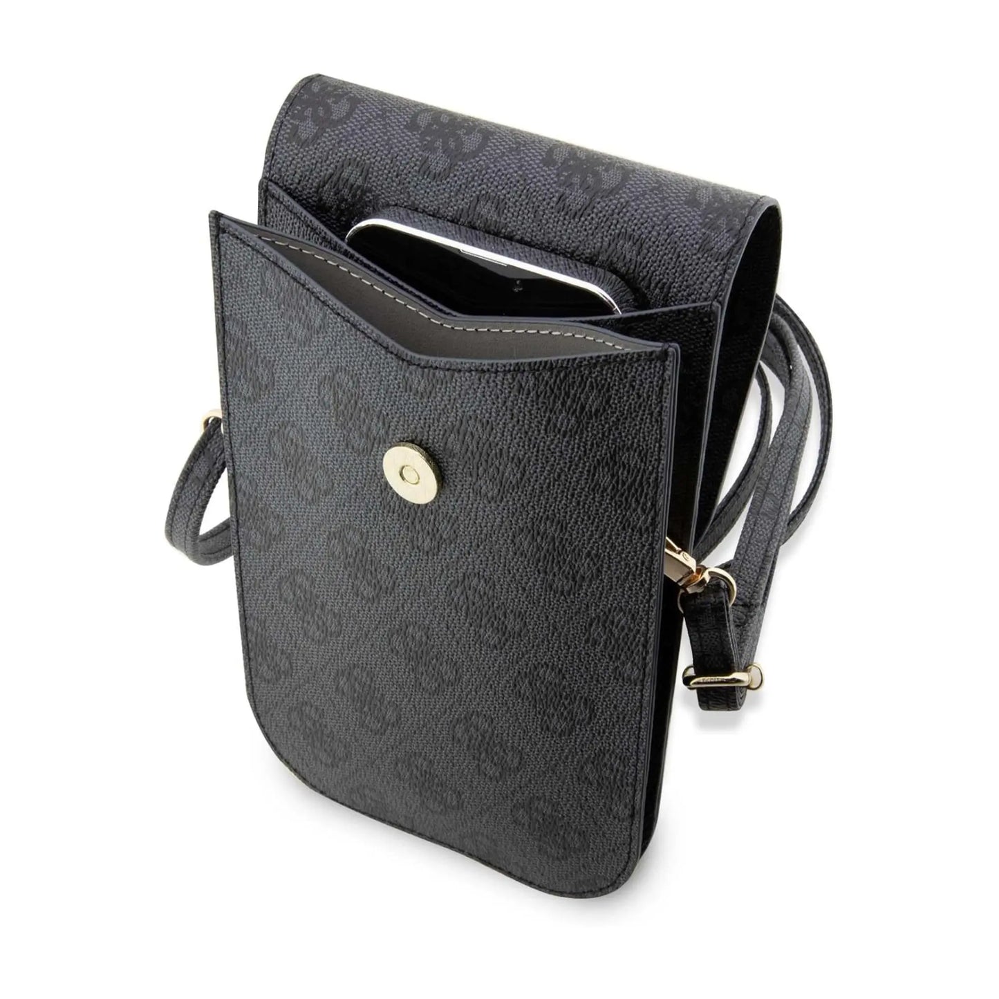 Guess GUWBP4RPSK Phone Pouch, Schwarz – One Size
