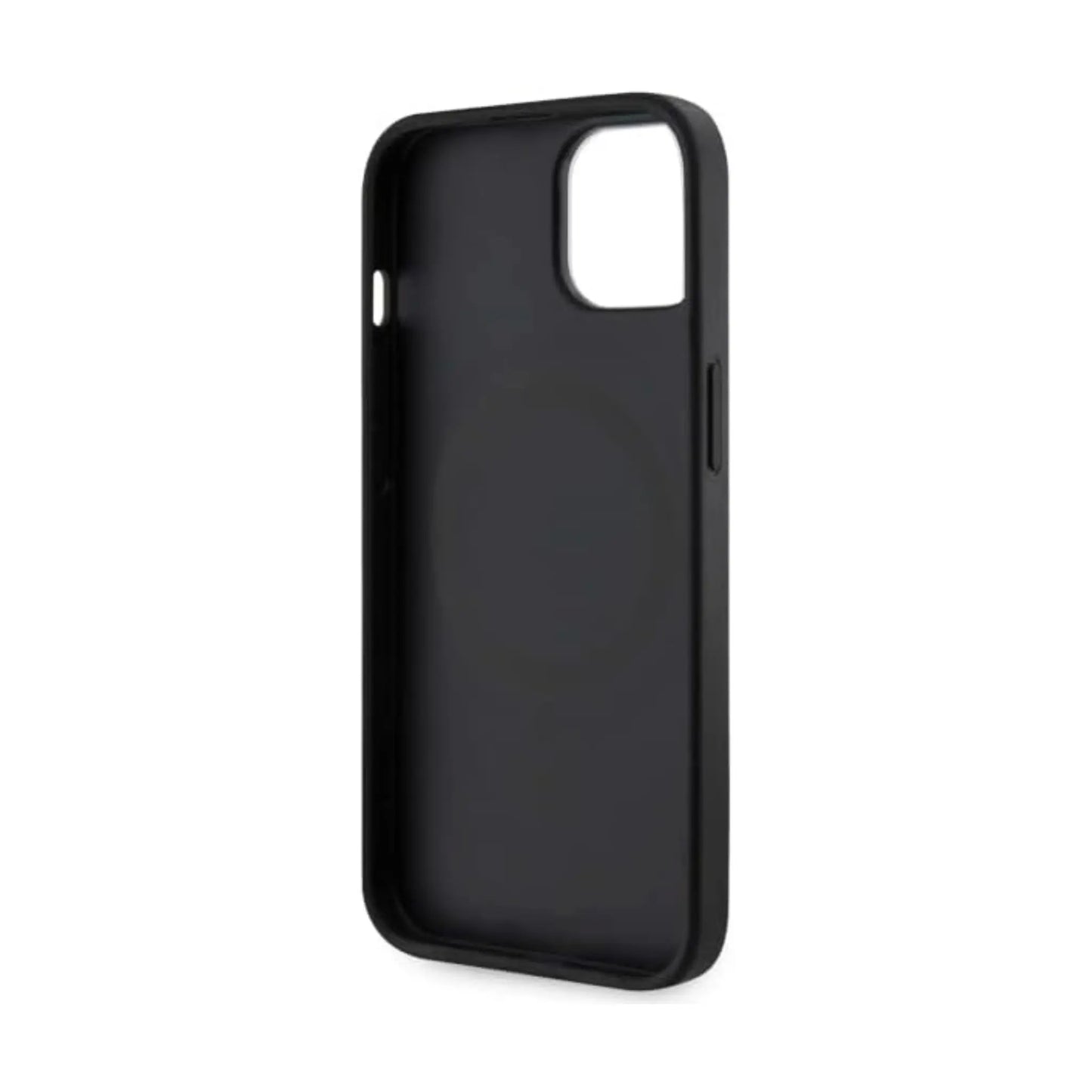 Guess Hülle 4G Printed Stripes MagSafe Schwarz - iPhone 14 Plus