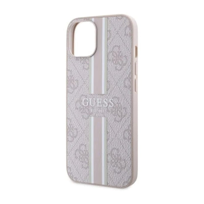 Guess Handyhülle GUHMP14SP4RPSP 4G Printed Stripes MagSafe – iPhone 14 Rosa