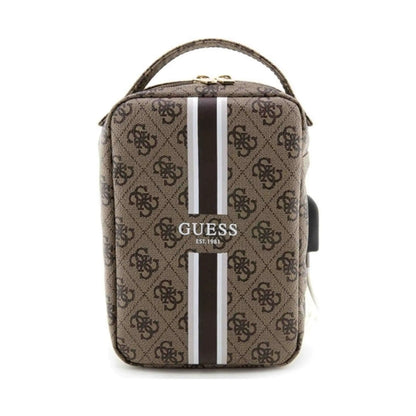 Guess Organizer-Tasche GUHBP4RPSW Braun - 4G Printed Stripes