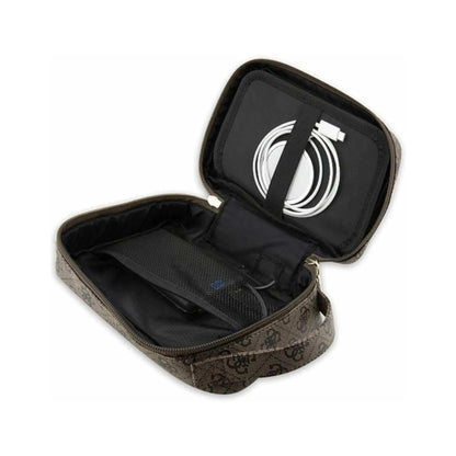 Guess Organizer-Tasche GUHBP4RPSW Braun - 4G Printed Stripes
